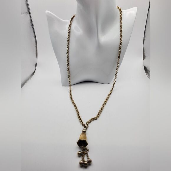 Weeping orchid tassel necklace N0423 - Picture 1 of 3